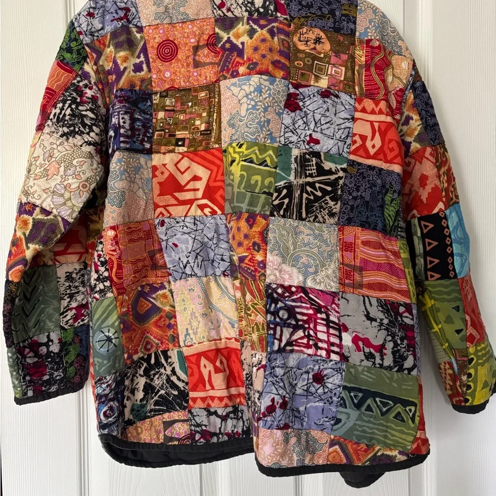 Colorful Patchwork Jacket - Picture 3 of 4